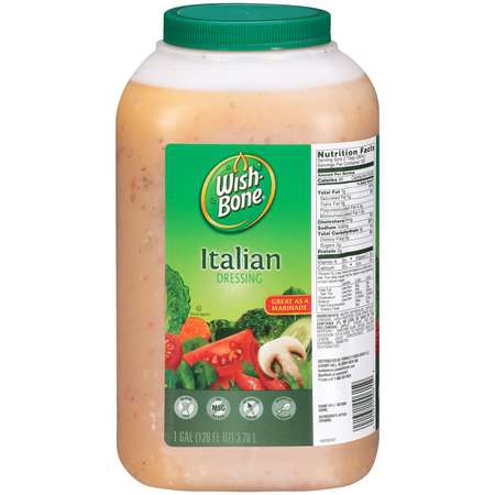 WISH-BONE Wish-Bone Italian Dressing 128 fl. oz. Jar, PK4 4132100615